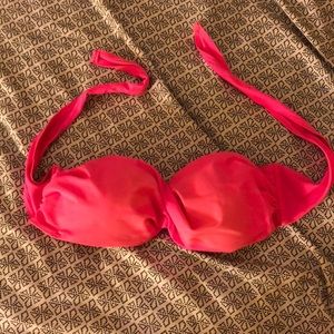 Hot pink bikini top